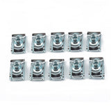 Maxbell 10x Car Clip Nut Assortment kit Fastener for Motorcycle Car