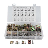 Maxbell 300x Nut Clip and Screw Assortment Fasteners Kits for Vehicle Parts