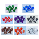 Maxbell 49x Polyhedral Dices Game Dices for Role Play Toys Party Supplies