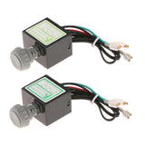 Maxbell 10A Car Air Conditioner Electronic Thermostat Switch with Sensor 12V