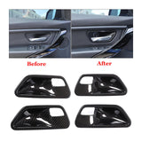 Maxbell Inner Door Handle Cover Interior Door Handle Bowl Trim for BMW