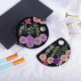 Maxbell Makeup Palette Epoxy Resin Silicone Casting for Cosmetic Tray Pigment Plate Round