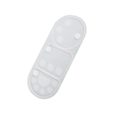 Maxbell Makeup Palette Epoxy Resin Silicone Casting for Cosmetic Tray Pigment Plate Round