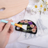 Maxbell Makeup Palette Epoxy Resin Silicone Casting for Cosmetic Tray Pigment Plate Round