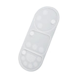 Maxbell Makeup Palette Epoxy Resin Silicone Casting for Cosmetic Tray Pigment Plate Round
