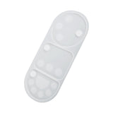 Maxbell Makeup Palette Epoxy Resin Silicone Casting for Cosmetic Tray Pigment Plate Round