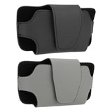 Maxbell Phone Case Holder Clip Magnetic Closure PU Universal for Licenses Black