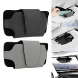 Maxbell Phone Case Holder Clip Magnetic Closure PU Universal for Licenses Black