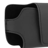 Maxbell Phone Case Holder Clip Magnetic Closure PU Universal for Licenses Black