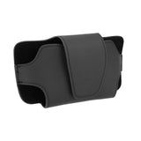 Maxbell Phone Case Holder Clip Magnetic Closure PU Universal for Licenses Black