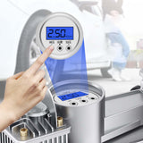 Maxbell Portable Air Compressor Tire Inflator Auto Air Pump Auto Shut Off DC 12V With Bag