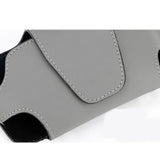Maxbell Phone Case Holder Clip Magnetic Closure PU Universal for Licenses Grey
