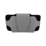 Maxbell Phone Case Holder Clip Magnetic Closure PU Universal for Licenses Grey
