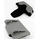 Maxbell Phone Case Holder Clip Magnetic Closure PU Universal for Licenses Grey