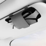 Maxbell Phone Case Holder Clip Magnetic Closure PU Universal for Licenses Grey
