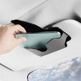 Maxbell Phone Case Holder Clip Magnetic Closure PU Universal for Licenses Grey