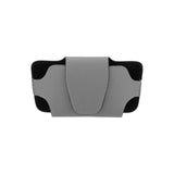 Maxbell Phone Case Holder Clip Magnetic Closure PU Universal for Licenses Grey