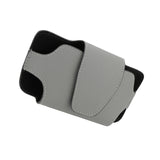 Maxbell Phone Case Holder Clip Magnetic Closure PU Universal for Licenses Grey