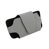 Maxbell Phone Case Holder Clip Magnetic Closure PU Universal for Licenses Grey