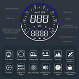 Maxbell Car HUD Display GPS Display Speedometer Quality Material Durable