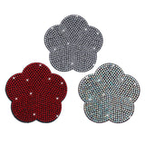 Maxbell 2 Pieces Car Coaster Water Cup Bottle Holder Pad Mat for Women Men White