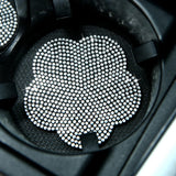 Maxbell 2 Pieces Car Coaster Water Cup Bottle Holder Pad Mat for Women Men White