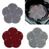 Maxbell 2 Pieces Car Coaster Water Cup Bottle Holder Pad Mat for Women Men White