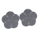 Maxbell 2 Pieces Car Coaster Water Cup Bottle Holder Pad Mat for Women Men White