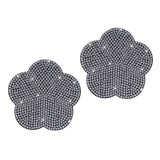Maxbell 2 Pieces Car Coaster Water Cup Bottle Holder Pad Mat for Women Men White