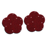 Maxbell 2 Pieces Car Coaster Water Cup Bottle Holder Pad Mat for Women Men Red
