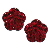 Maxbell 2 Pieces Car Coaster Water Cup Bottle Holder Pad Mat for Women Men Red