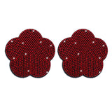 Maxbell 2 Pieces Car Coaster Water Cup Bottle Holder Pad Mat for Women Men Red