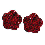 Maxbell 2 Pieces Car Coaster Water Cup Bottle Holder Pad Mat for Women Men Red