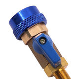 Maxbell R134A Valve Core Quick Remover Installer Tool Adjustable Low Pressure Blue