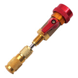 Maxbell R134A Valve Core Quick Remover Installer Tool Adjustable High Pressure Red