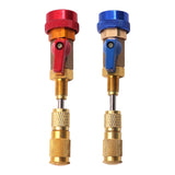 Maxbell R134A Valve Core Quick Remover Installer Tool Adjustable High Pressure Red