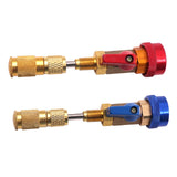 Maxbell R134A Valve Core Quick Remover Installer Tool Adjustable High Pressure Red
