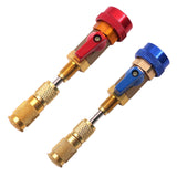 Maxbell R134A Valve Core Quick Remover Installer Tool Adjustable High Pressure Red