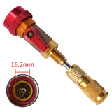 Maxbell R134A Valve Core Quick Remover Installer Tool Adjustable High Pressure Red