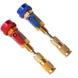 Maxbell R134A Valve Core Quick Remover Installer Tool Adjustable High Pressure Red