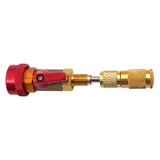 Maxbell R134A Valve Core Quick Remover Installer Tool Adjustable High Pressure Red