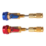 Maxbell R134A Valve Core Quick Remover Installer Tool Adjustable High Pressure Red