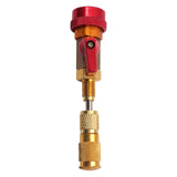 Maxbell R134A Valve Core Quick Remover Installer Tool Adjustable High Pressure Red
