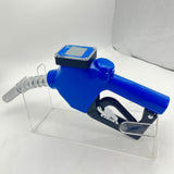 Maxbell Fuel Nozzle with Flowmeter Blue Auto Shut Off Aluminum Easy Installation 18
