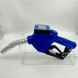 Maxbell Fuel Nozzle with Flowmeter Blue Auto Shut Off Aluminum Easy Installation 18