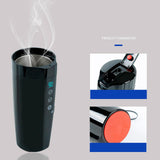 Maxbell Car Heating Cup Smart Temperature Control Stainless Steel for Work