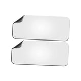 Maxbell 2x Blank Magnets Rounded Corners for Marketing Vehicles Cars Commercial Style B