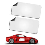 Maxbell 2x Blank Magnets Rounded Corners for Marketing Vehicles Cars Commercial Style B