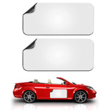 Maxbell 2x Blank Magnets Rounded Corners for Marketing Vehicles Cars Commercial Style B