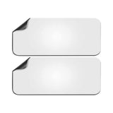 Maxbell 2x Blank Magnets Rounded Corners for Marketing Vehicles Cars Commercial Style B
